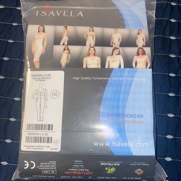 Isavela Intimates & Sleepwear Medical Grade Full Body Compression